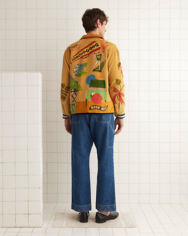 Bode Recreation Senior Cord Side Tab Jacket JACKETS BODE New York