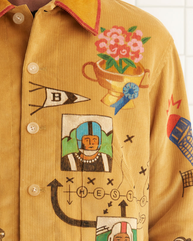 Bode Recreation Senior Cord Side Tab Jacket JACKETS BODE New York