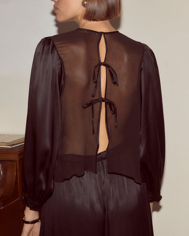 Belle Blouse - Black
