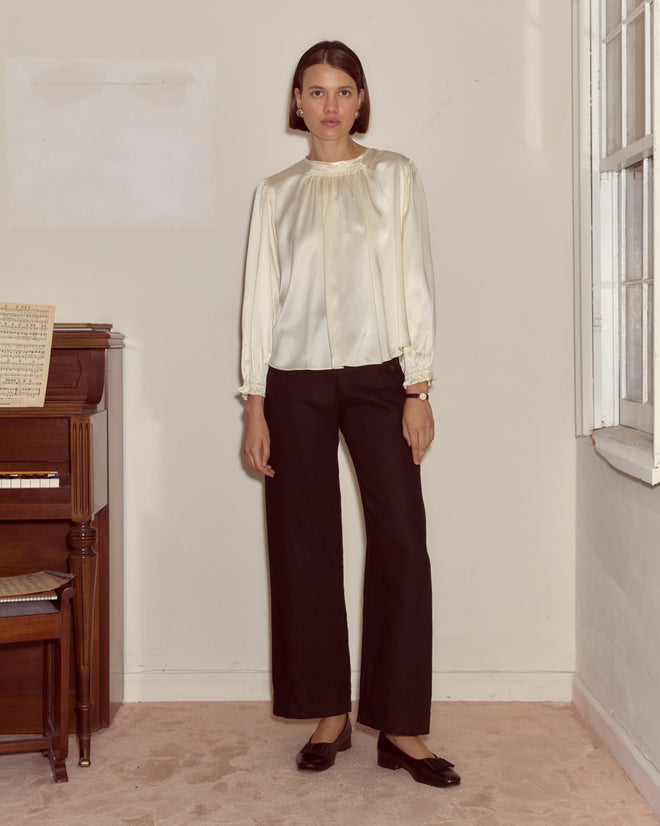 Belle Blouse - Cream