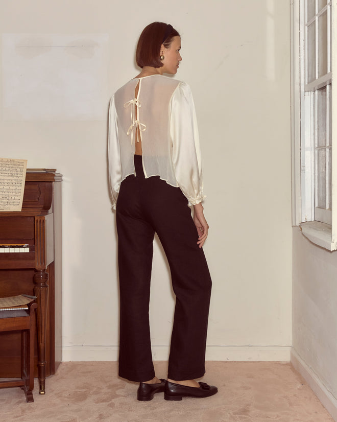 Belle Blouse - Cream