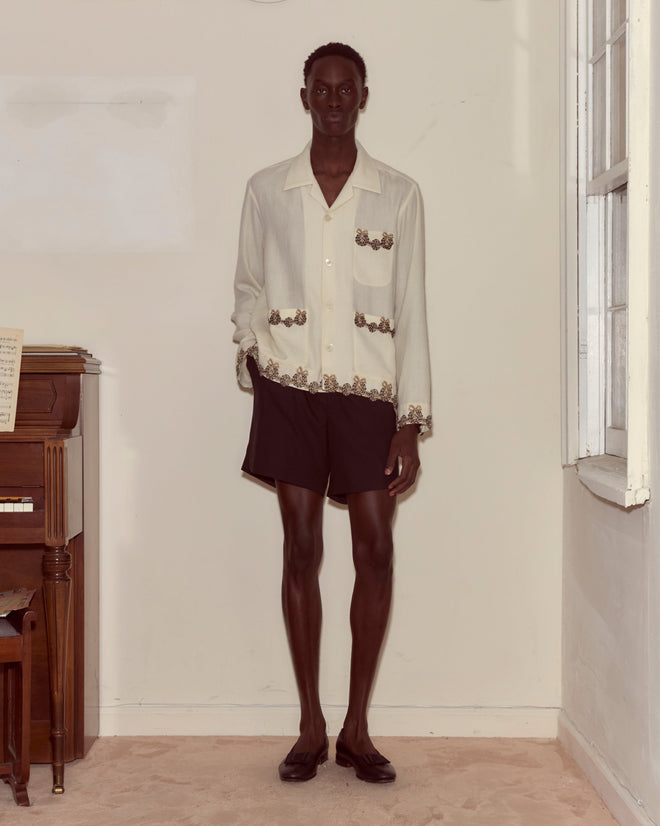 Laurelist Overshirt - Cream