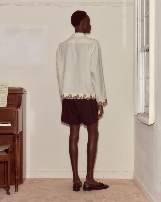 Laurelist Overshirt - Cream