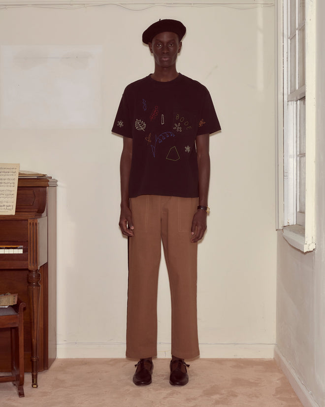 Embroidered Field Guide Tee