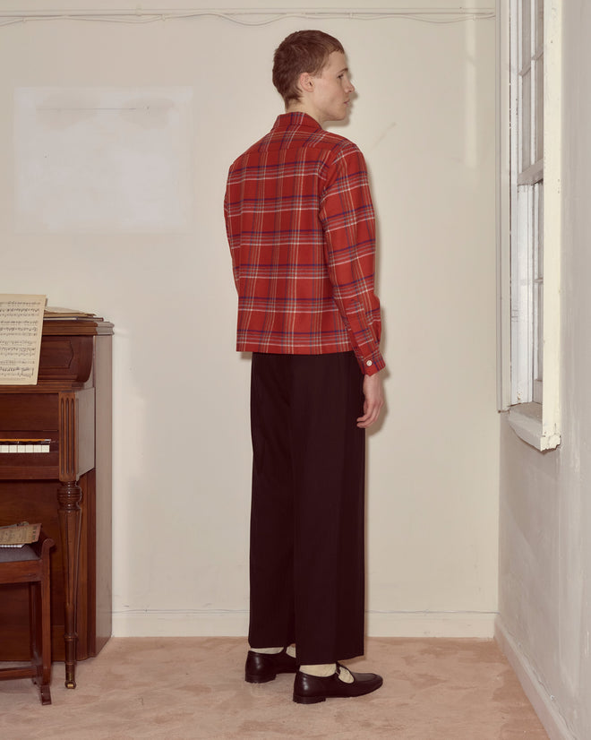 Gable Plaid Overshirt