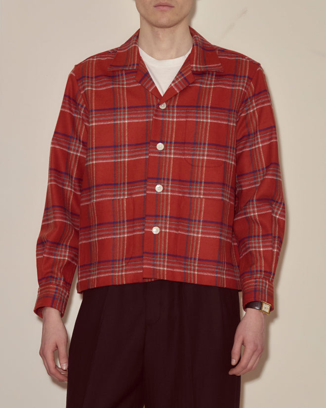 Gable Plaid Overshirt