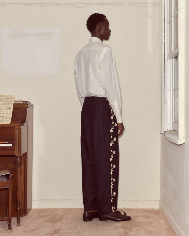 Snowdrop Appliqué Trousers
