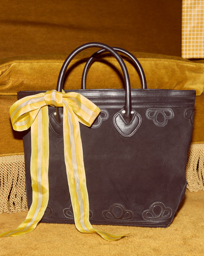 Trefoil Tote - Black