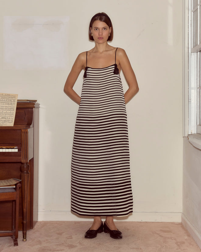 Velvet Bannister Dress