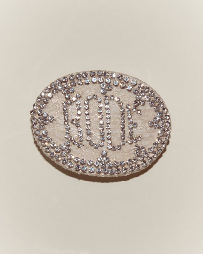 Willow Barrette - White