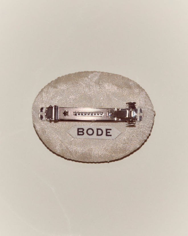 Willow Barrette - White