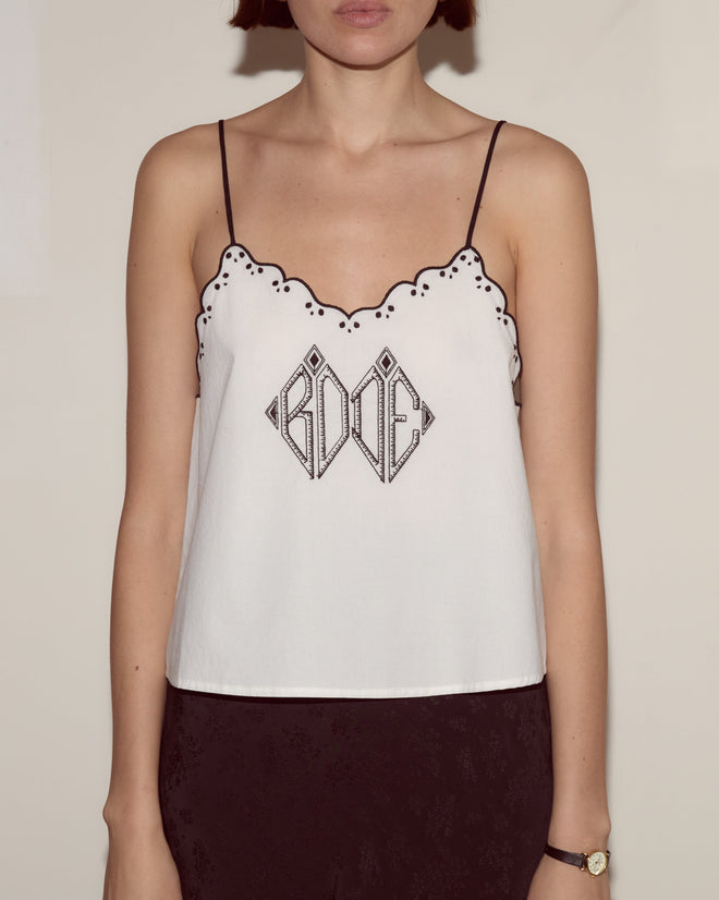 Diamond Monogram Tank